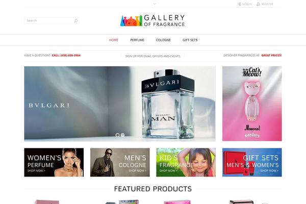 Legenda theme site design template sample