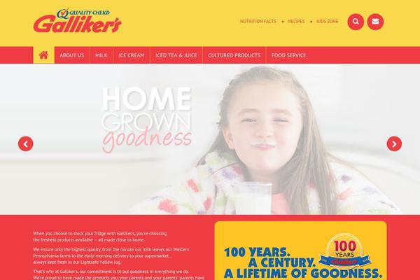 Cherry Framework theme site design template sample