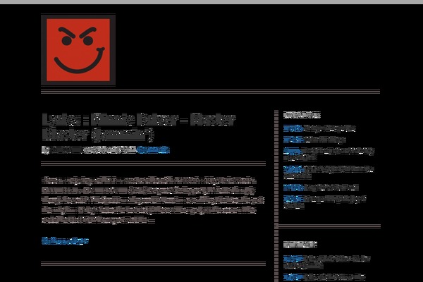 Truly Minimal theme site design template sample