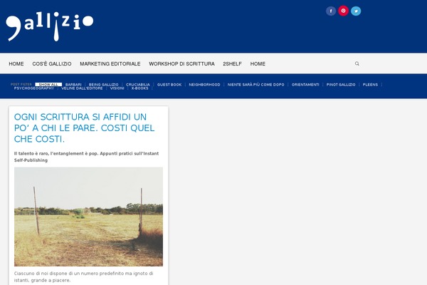 gallizioeditore.com site used Pressgrid