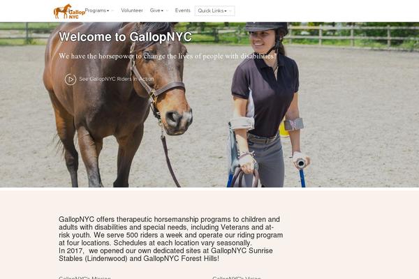 gallopnyc.org site used Layers-child