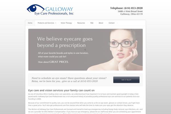 Abundance theme site design template sample