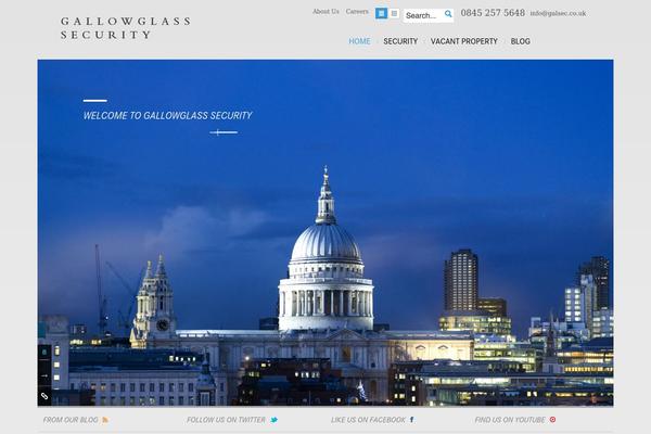 BlankSlate theme site design template sample