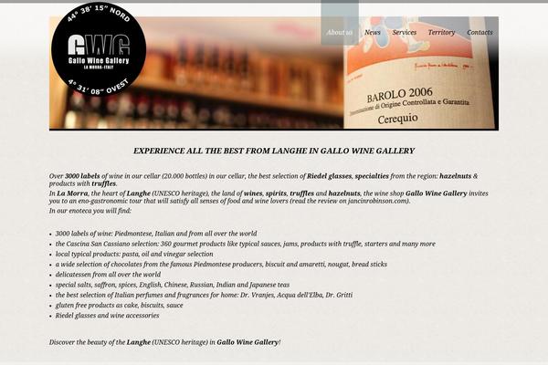 White Rock theme site design template sample