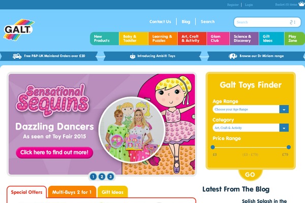 galt theme websites examples