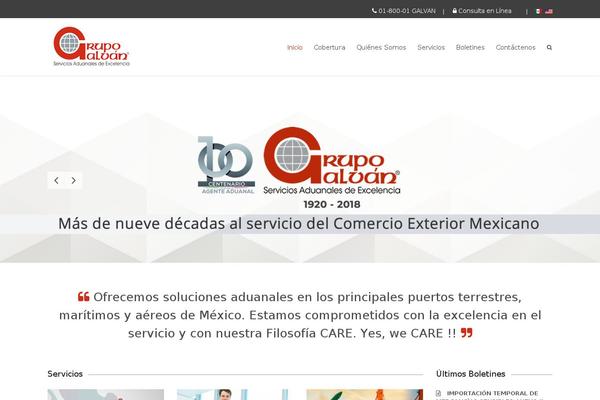 galvan.com site used Meteor