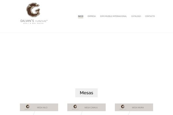 Armada theme site design template sample