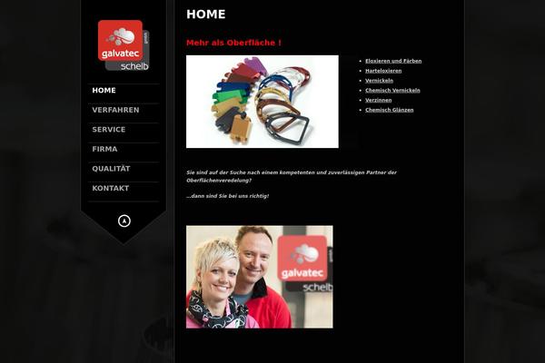 King Size theme site design template sample
