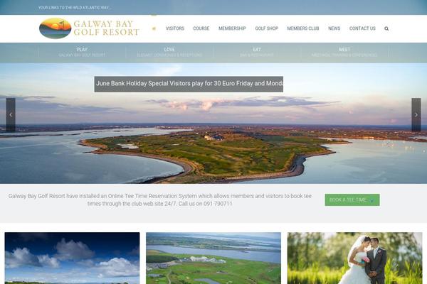 Leisure theme site design template sample