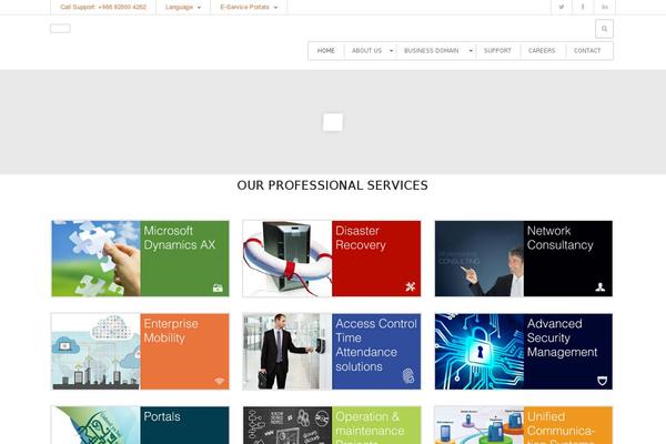 Volts theme site design template sample
