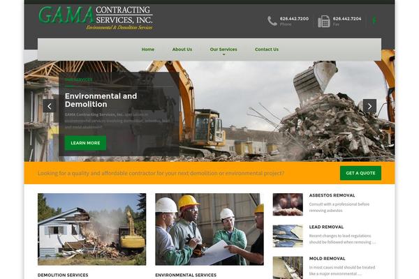 BuildPress theme site design template sample