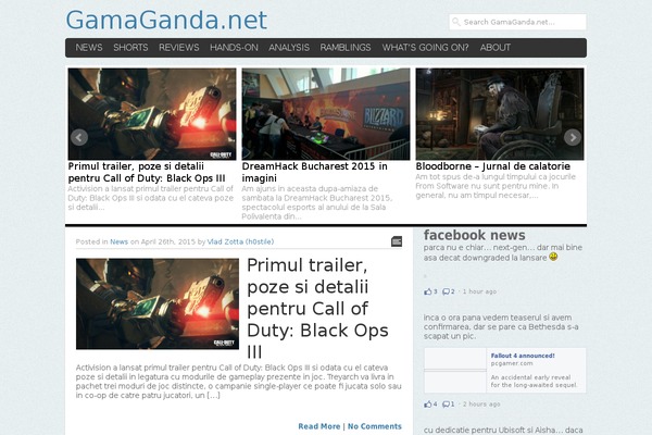 gamaganda.net site used Tehnik
