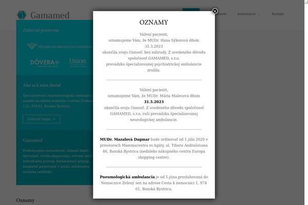 Medicenter-child theme site design template sample