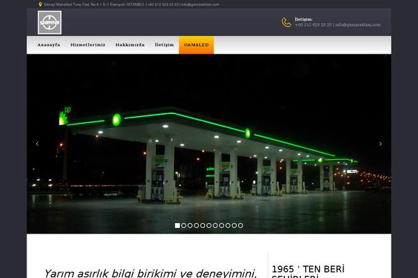 BuildMe theme site design template sample