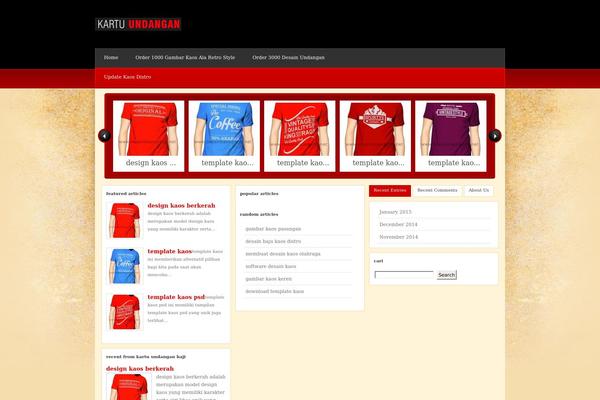 GrungeMag theme site design template sample