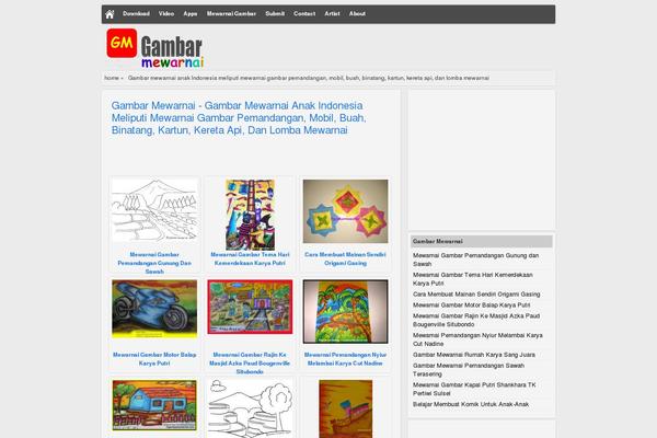 Gambar theme site design template sample