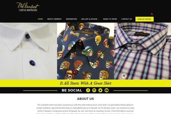 gambertshirts.com site used Gambertshirts