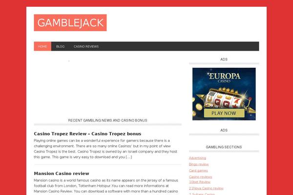 Metro theme site design template sample