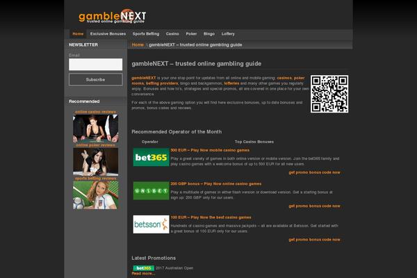 gamblenext.com site used Afterburner