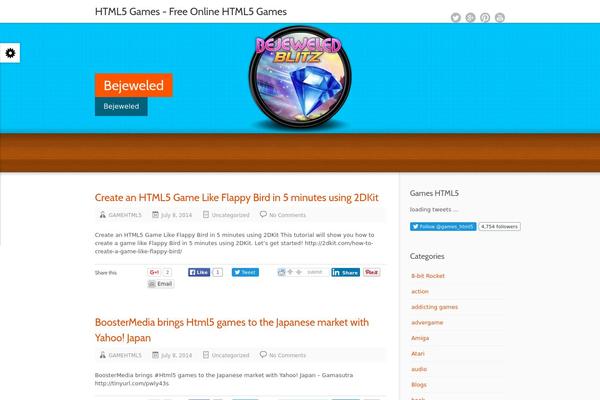Grizzly theme site design template sample