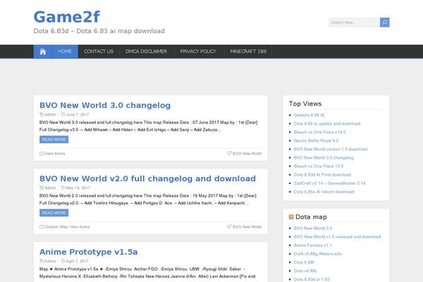Site using Popularity Posts Widget plugin