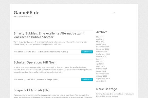 Attitude theme site design template sample
