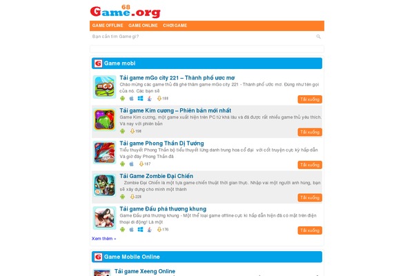 game68.org site used Gamehd_v2