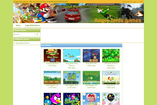Kgamenew theme site design template sample