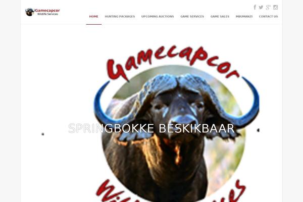 Albar theme site design template sample