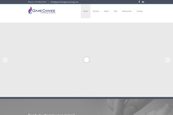 Sapphire theme site design template sample