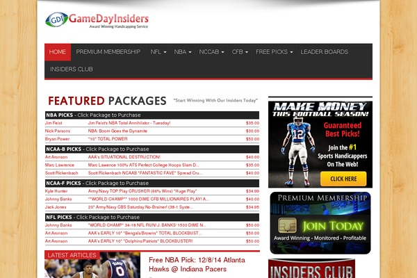 Jarida theme site design template sample