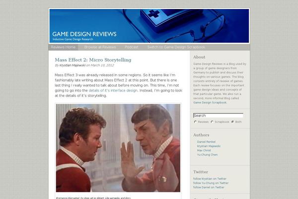 Hybrid theme site design template sample