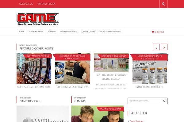 Newsright theme site design template sample