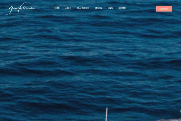 Fishingclub theme site design template sample
