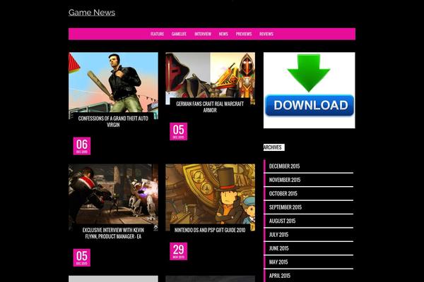 HardWork theme websites examples