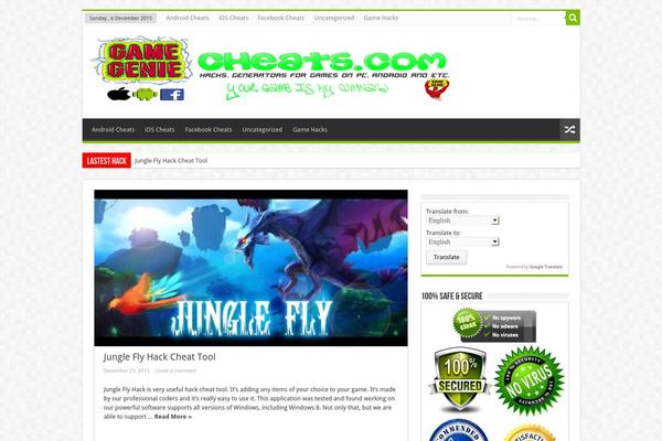 Sahifa theme site design template sample