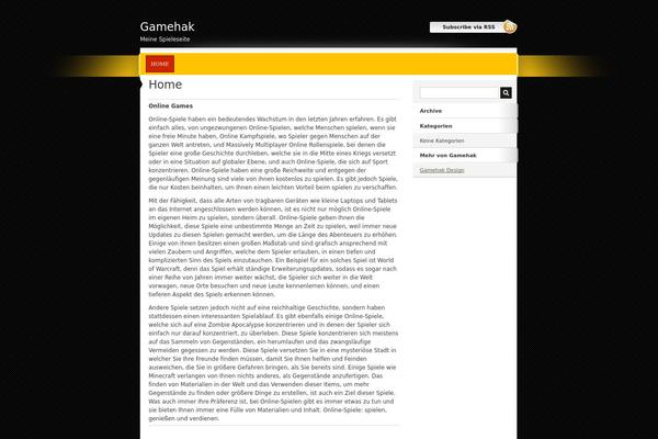 Cuttlefish theme site design template sample