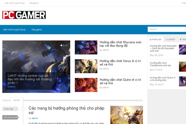 Glob theme site design template sample