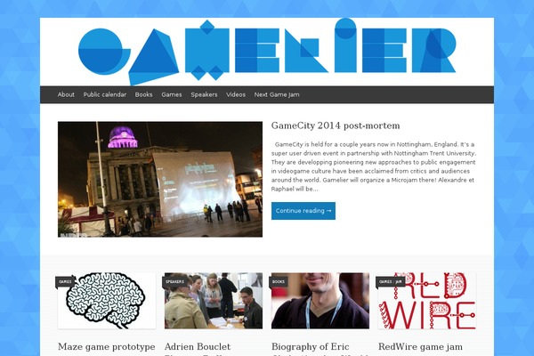 gamelier.org site used Game Addict