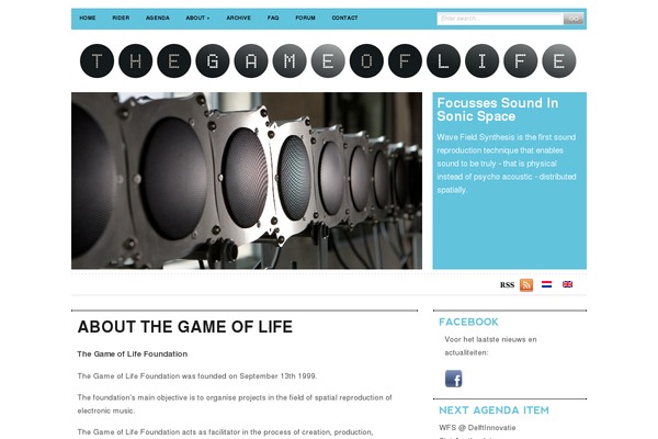 Daily Edition theme site design template sample