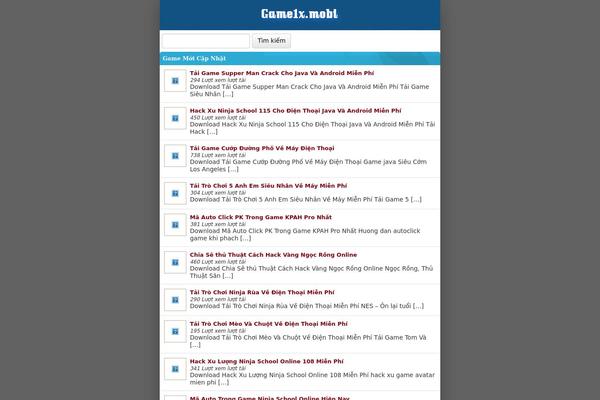 gameonlinemoi.biz site used Vngameandroid