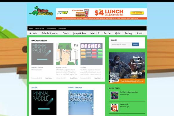 gameosaurus.com site used Shorty