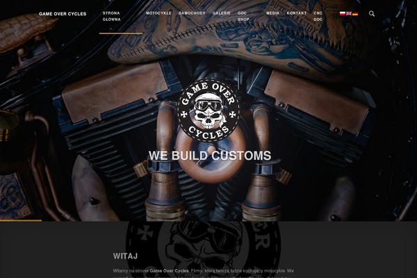 gameovercycles.pl site used Gameovercycles