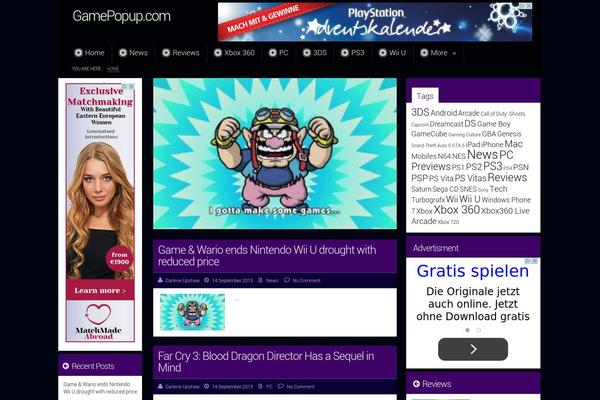 Site using Better WordPress Recent Comments plugin