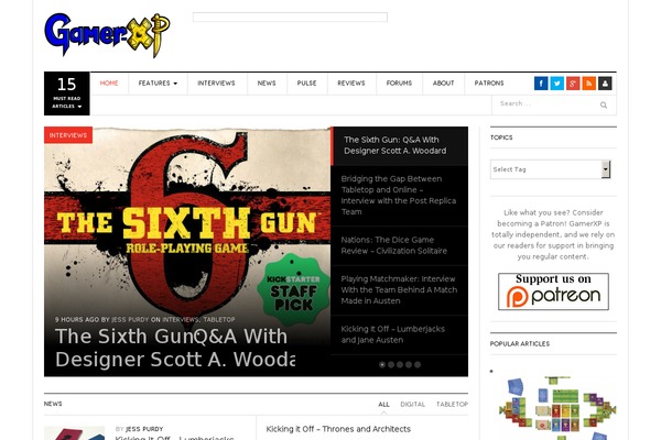 Site using Advanced Post Pagination plugin