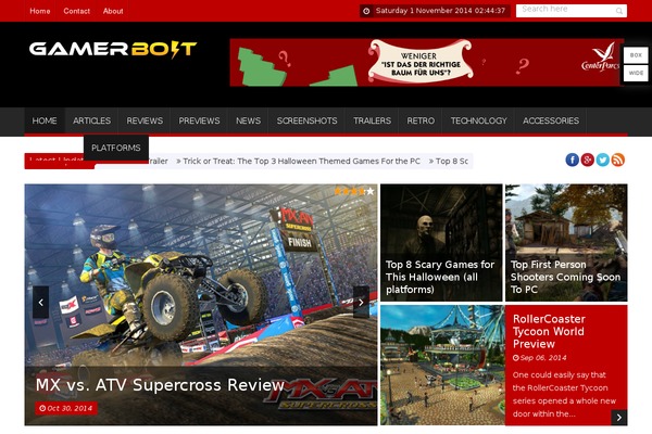 SmartMag theme site design template sample