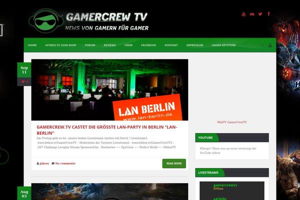 gamercrewtv.de site used Game Addict