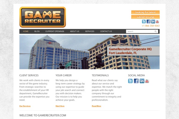 Enterprise theme site design template sample