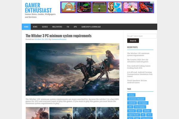 Ultimage theme site design template sample