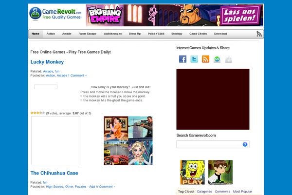 Cssgallery theme site design template sample